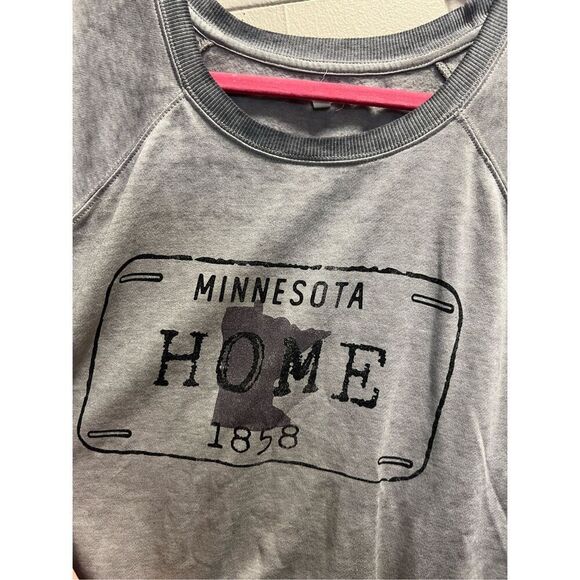 Maurices Grey Minnesota Long Sleeve Top Woman’s Size XXL - Picture 3 of 8